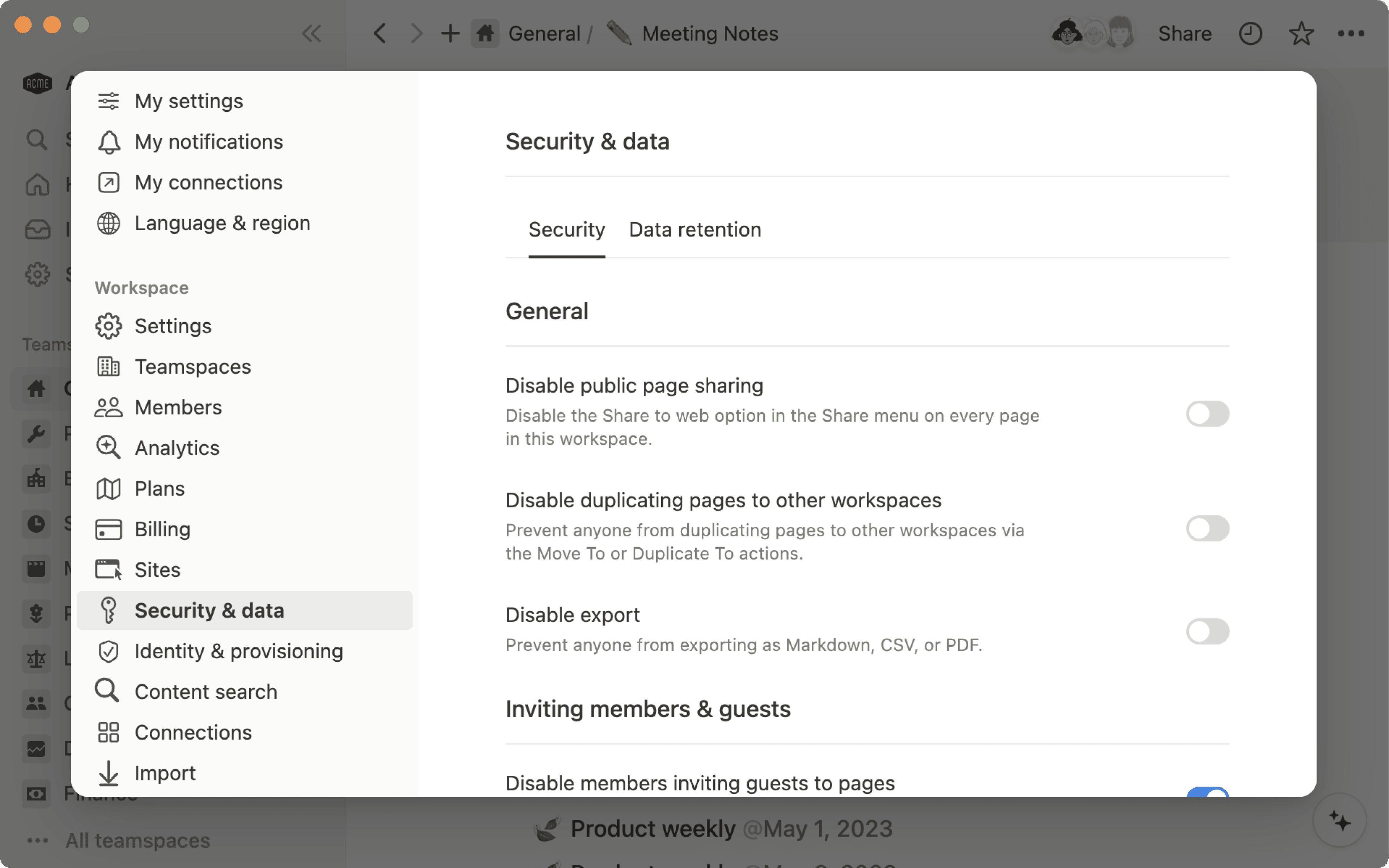 ca: configuración de seguridad para empresas