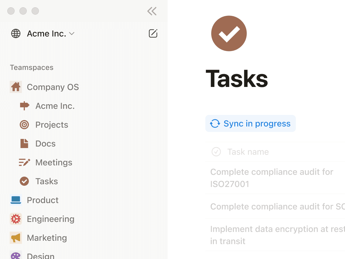 Espacio de trabajo personalizable