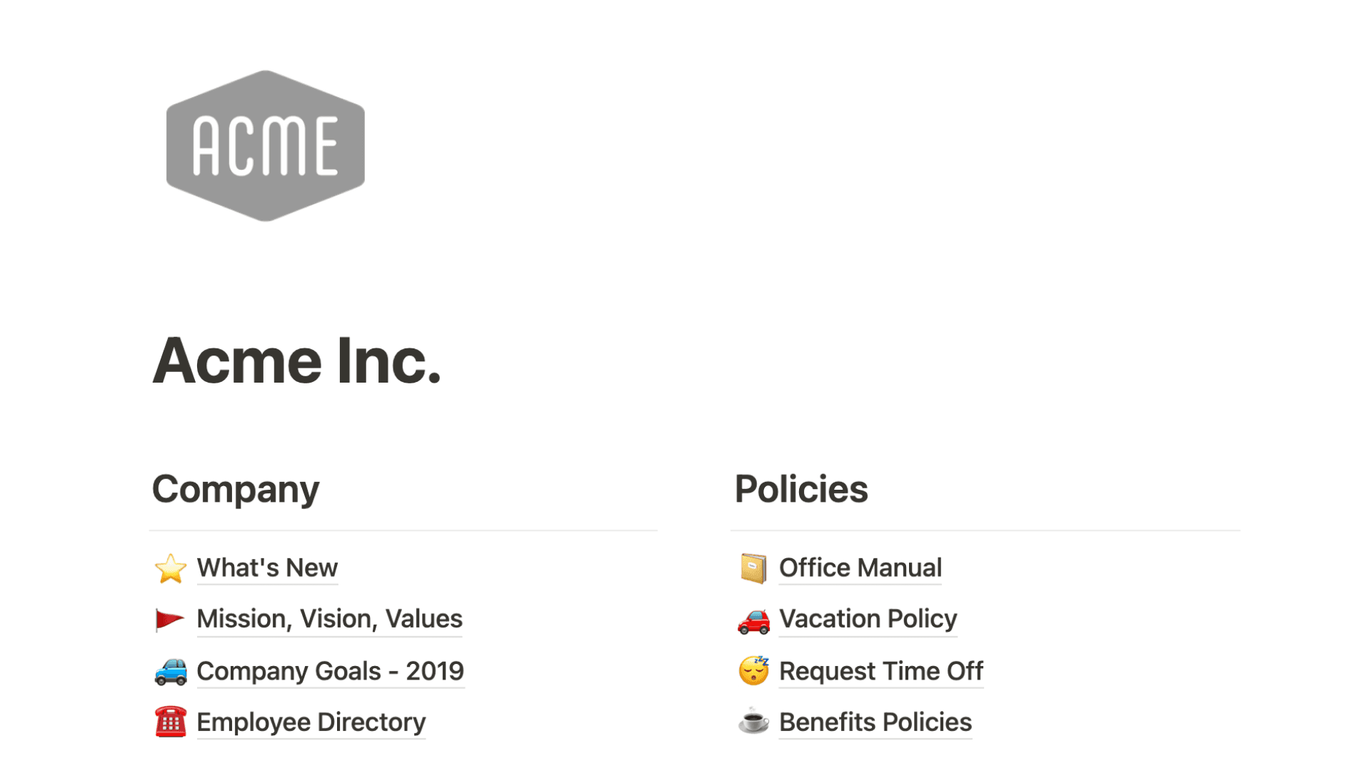 Espacio de trabajo y barra lateral